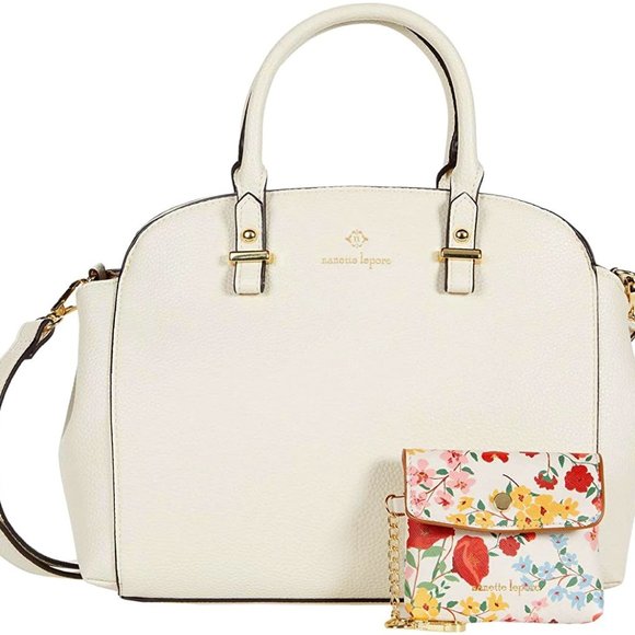 Nanette Lepore Handbags - Nanette Lepore Kayli Rice Satchel Bag w/Pouch
